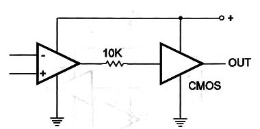 Figure 8 – OA to CMOS (same voltage)
