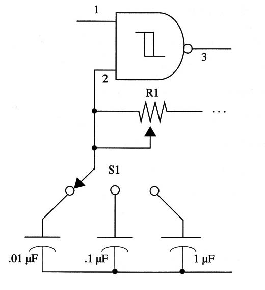 Figure 2 – Using a band switch
