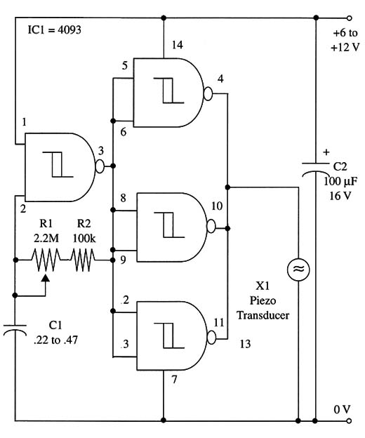 Figure 1 – Schematic diagram of the device
