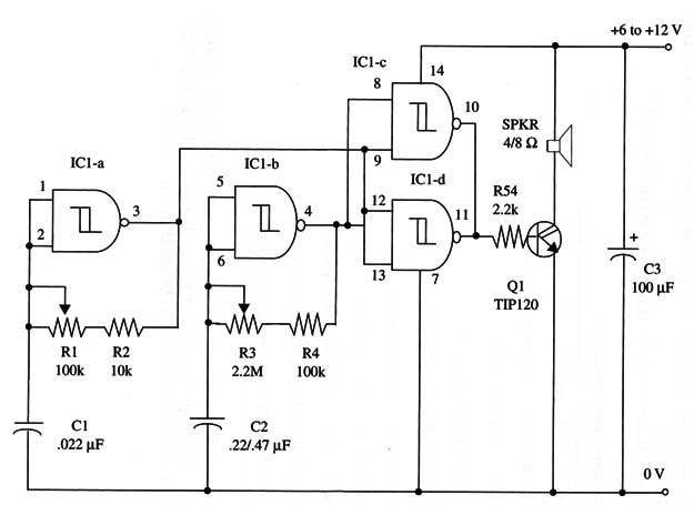 Figure 1 – Schematic diagram of the Beeper IV

