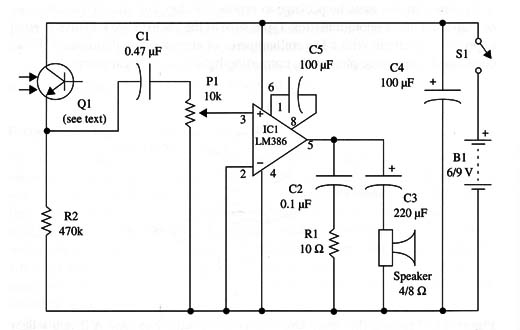 Figure 2 – Complete circuit of the device
