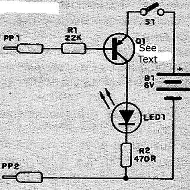 Figure 1 - Diagram of the complete continuity tester.
