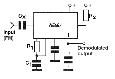 Figure 10 - FM Demodulator with a PLL.
