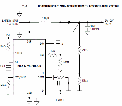 Figure 1 - Application circuit
