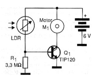 Control circuit for a motor
