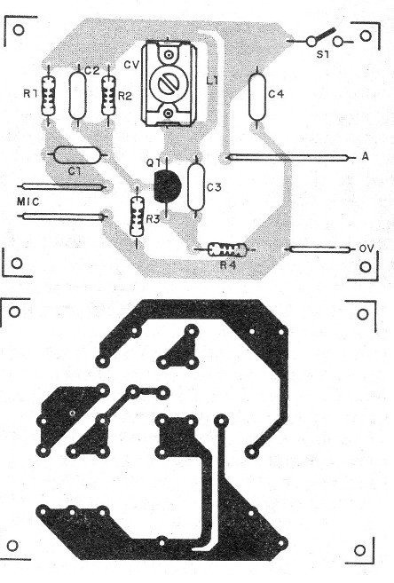 Figure 3 - Printed circuit board for mounting
