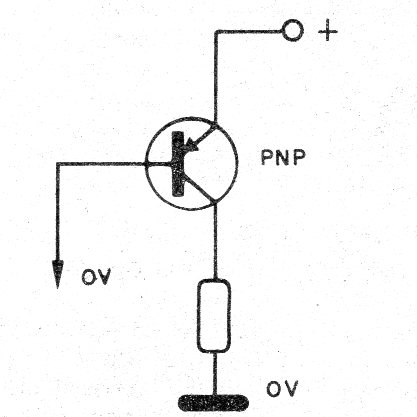    Figure 4 - Using a PNP transistor
