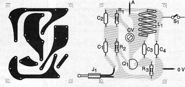 Figure 8 - Printed circuit board for the transmitter.
