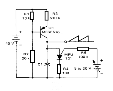   Figure 16 - Ramp generator with a PUT
