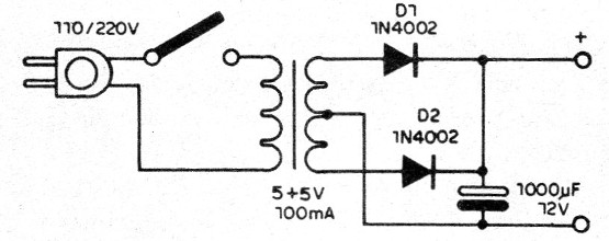    Figure 6 - A power source for the injector
