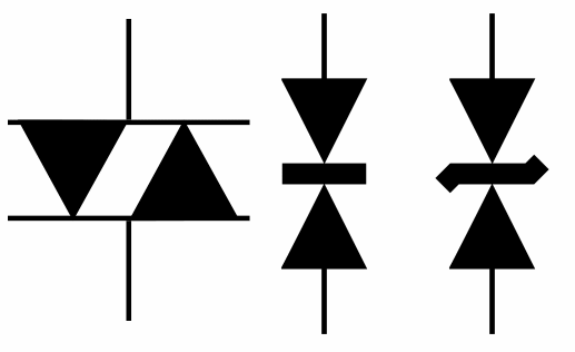 Figure 4 - Symbols for the diac
