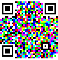 Figure 6 - QR Code using colors
