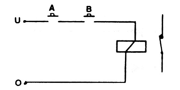 Figure 8 - NAND function with a relay
