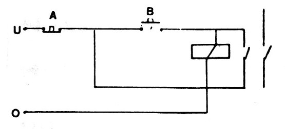 Figure 11 - Bistable with a relay (lock)
