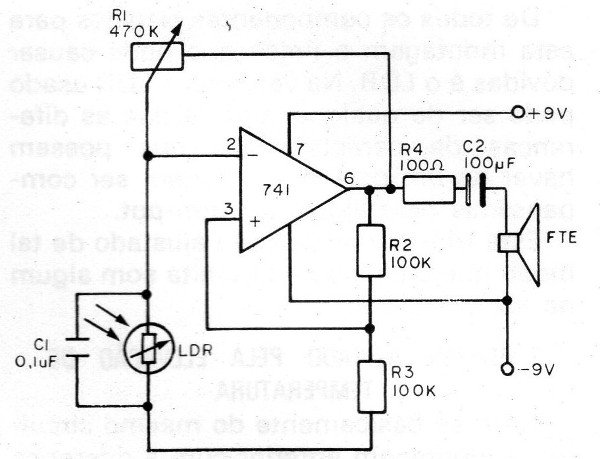 Figure 2 - Alarm circuit
