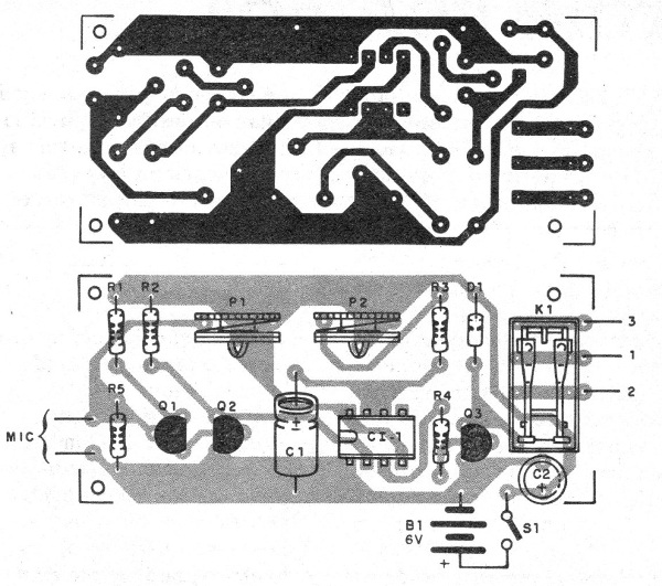 Figure 2 - Printed circuit board for mounting
