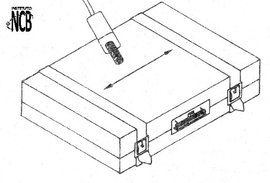 Figure 1 - Using the sensor
