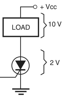Figure 4    Voltage drop across an SCR.
