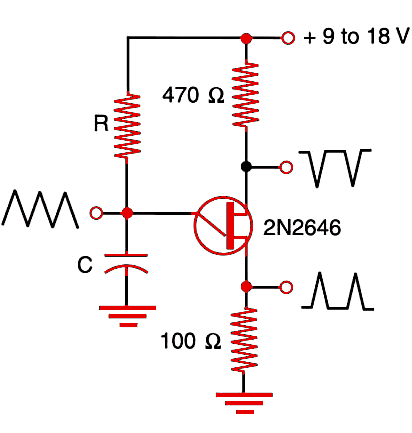 Figure 9    The relaxation oscillator.
