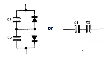 Figure 3 - Obtaining Depolarized Electrolytic Capacitors
