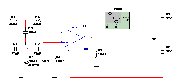   Figure 1 – Schematic diagram for the simulation
