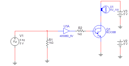 Figure 1 – Circuit for the interface
