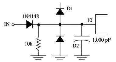 Figure 5 – Detector using diodes

