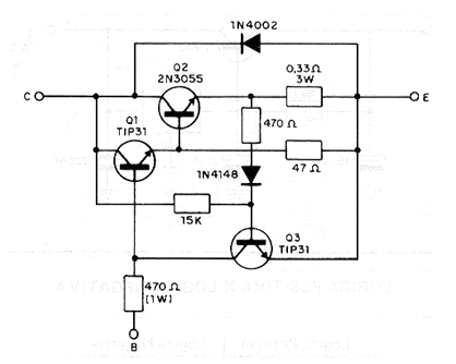 Protected Power Transistor
