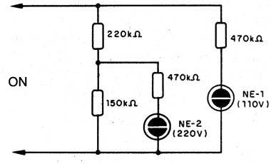 Figure 14 - Neon voltmeter
