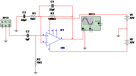    Figure 1 – The amplifier
