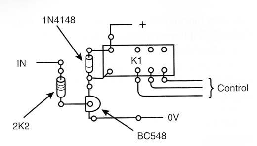 Figure 7 – PCB for relays
