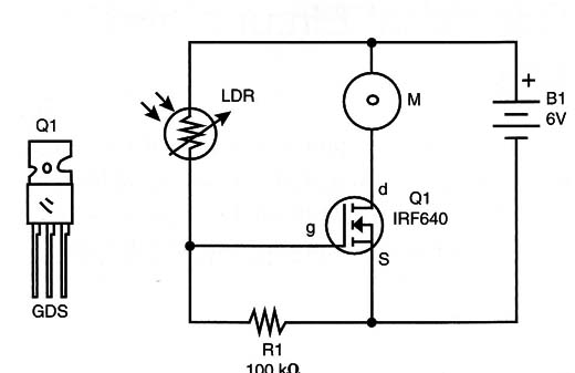 Figure 1 – Using a Power MOSFET
