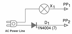 Figure 1 – Circuit to charge the capacitor

