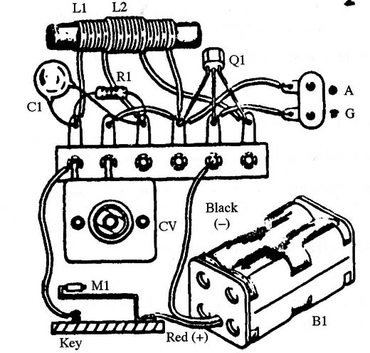 Figure 2 – Using a terminal strip as chassis
