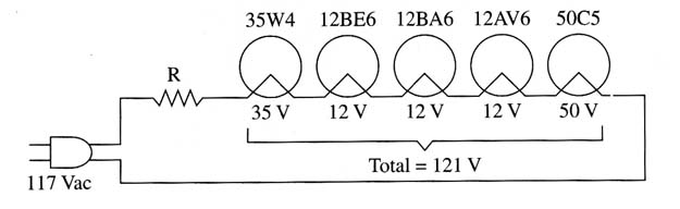 Figure 1 – Filaments in series
