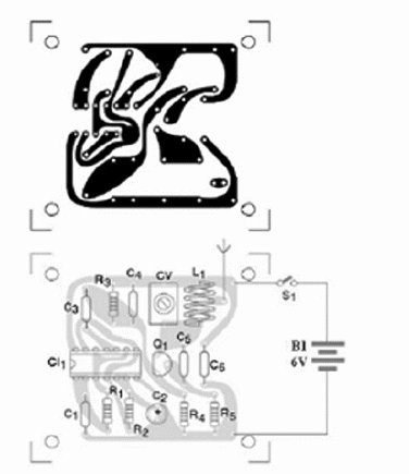    Figure 2 – PCB for the project
