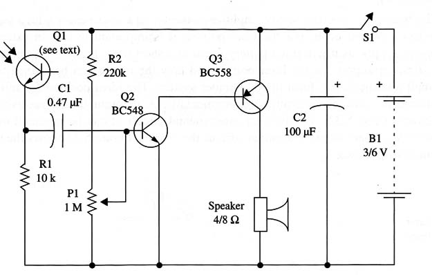 Figure 4 – Circuit for a receiver
