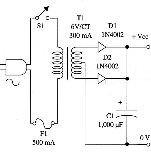 Figure 3 – Power supply for the transmitter
