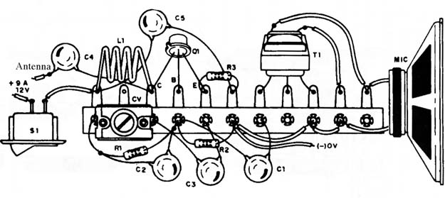 Figure 5 – Using a terminal strip as chassis
