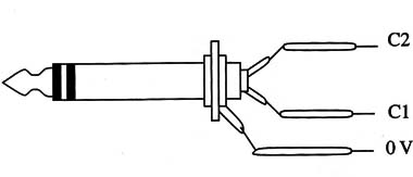 Figure 4 – Adapting a stero plug
