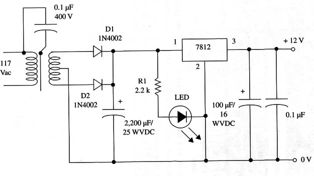 Figure 7 – Power supply for the transmitter

