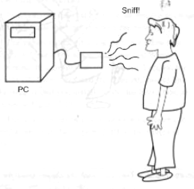 Figure 1 - Sending smells by the Internet
