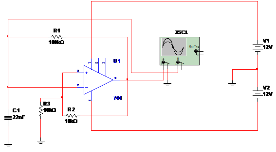 Figure 1 – Schematics for the simulation
