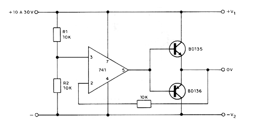 Voltage Divider for Dual Supply

