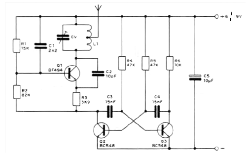 Tone Modulated Radio Control Transmitter
