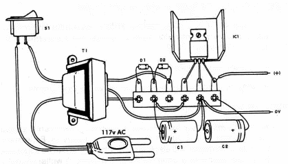 Figure 2 – Mounting using a terminal strip
