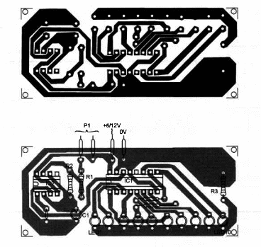 Figure 2 – PCB for the project
