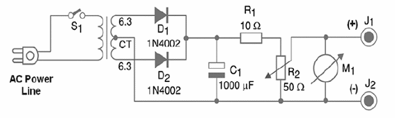 Figure 1 – Simple power supply

