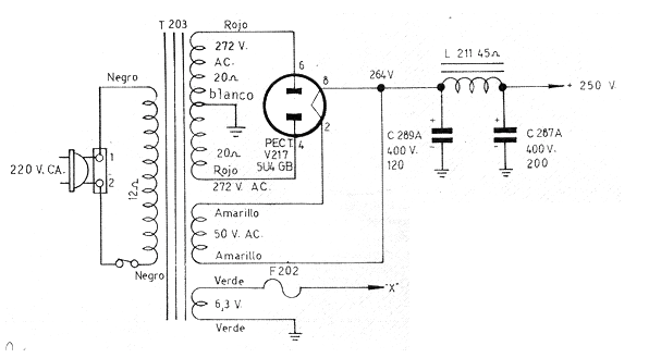 Figure 1 - Complete diagram of the power supply.
