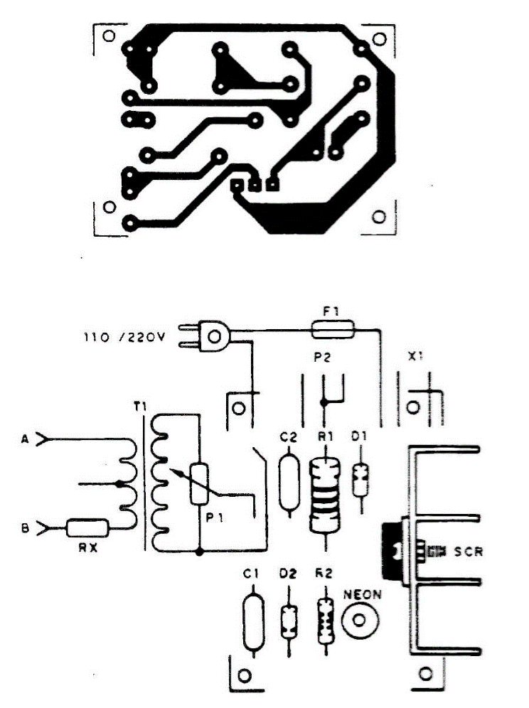 Figure 2 - Printed circuit board 
